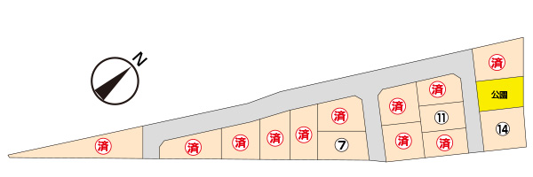 陽だまりタウン中島分譲地